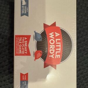 A Little Wordy Game by Exploding Kittens - Red and Blue